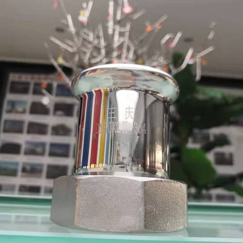 304/316l单卡压螺母移动转换接头 薄壁不锈钢水暖管件